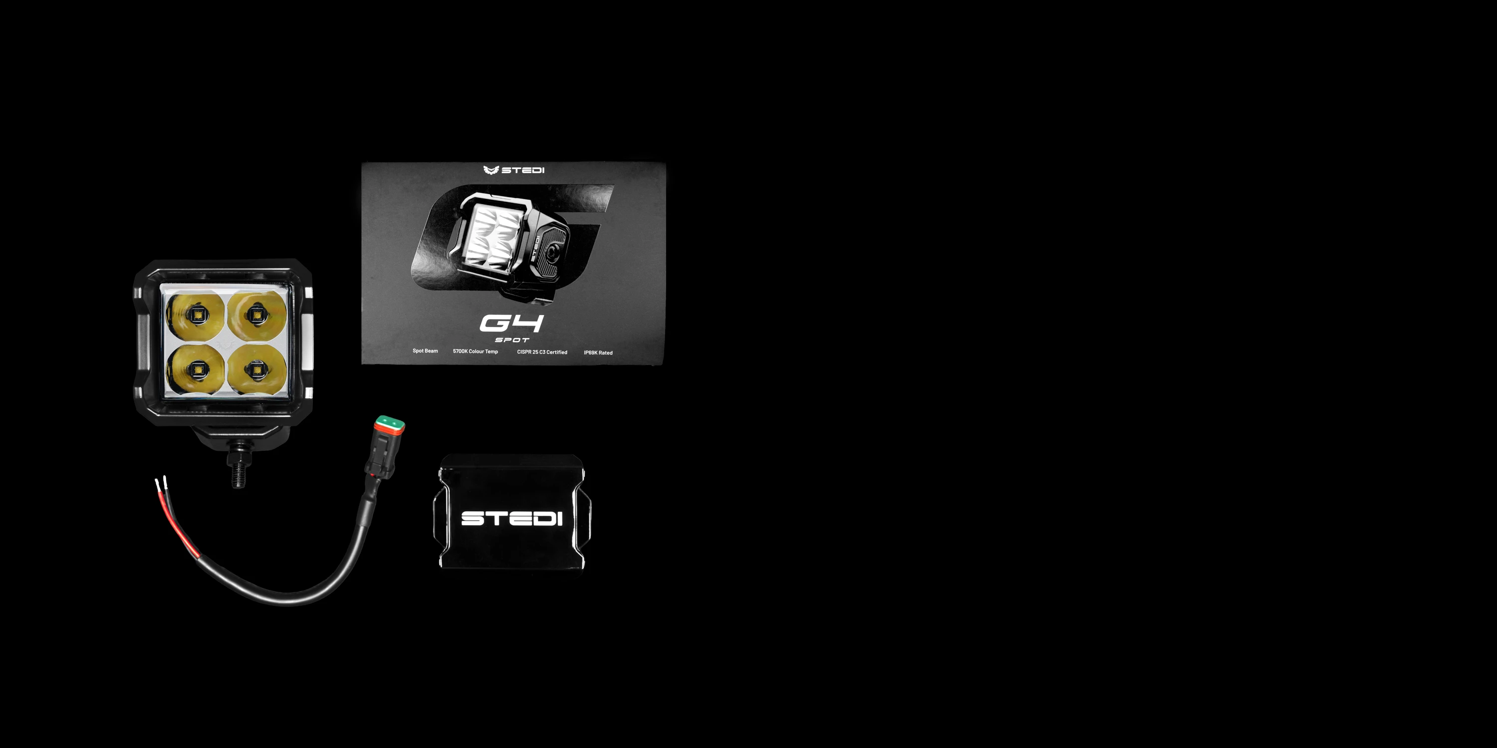 STEDI G4 Black Spot Work Light